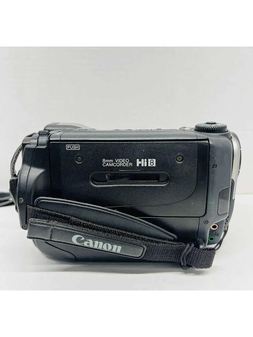 Canon ES4000 Camcorder Silver W/ Battery Untested